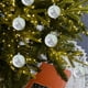 thumbnail image 4 of Juego de 6 bolas de Navidad, plateado, 4 of 6