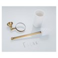 thumbnail image 2 of Portaescobillas de baño de bronce antiguo, accesorios de baño de diseño europeo clásico montados en la pared, construcción a prueba de óxido para mayor durabilidad, 2 of 5