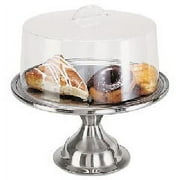 Adcraft CS-13 13-1/2" Stainless Steel Cake Stand