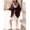 White-L, variant on White Lace Panel Maxi Skirt Sheer High-Waist Asymmetrical A-Line Flowing