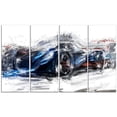 thumbnail image 2 of DESIGN ART Black Speedster Car Large Gallery Wrapped Canvas, 2 of 5