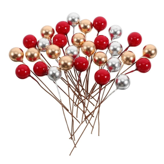 LABSERRON Fake Cherries Christmas Ornaments 300Pcs