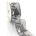 thumbnail image 2 of Ribbon Traditions Silver Moose Christmas Wired Ribbon 2 1/2" by 25 Yards, 2 of 3