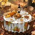 thumbnail image 3 of Round Tablecloth 70 Inch Fall Table Cloths, Spillproof Anti-Shrink Soft and Wrinkle Resistant Table Cover for Kitchen Dinning Tabletop Outdoor, 3 of 6