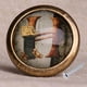 thumbnail image 2 of Gótico Redondo Letra H Armario Gabinete Alfabeto Perilla De Puerta Tirador Y Manija De Cajón Latón antiguo, 2 of 9