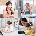 thumbnail image 4 of New Bee Kids Headphones, Adjustable Headband Headset for School, Foldable Headphones for Boys Girls, 4 of 10