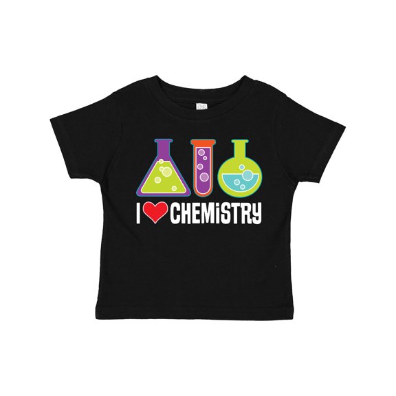 Inktastic I Love Chemistry Science Boys or Girls Toddler T-Shirt