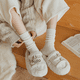 thumbnail image 3 of Calcetines de lana gruesos y cálidos de otoño e invierno para mujer, calcetines hasta media pantorrilla, calcetines de cachemira de color sólido, calcetines de pelo retro, gruesos y largos, 3 of 6