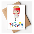 thumbnail image 1 of Deliciosa película de aperitivos de aceite de palomitas de maíz Sobre de la Carta de felicitación de la tarjeta de matrimonio, 1 of 4