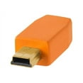 thumbnail image 4 of Tether Tools Pro 15' USB 2.0 A Male to Mini-B 5 Pin Gold Plated Cable, High-Visibility Orange, 4 of 6