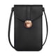 thumbnail image 1 of Guardurnaity Bolsa de teléfono bandolera bolsa de hombro deportes al aire libre monedero manos libres compartimentos de Color sólido organizador Bolsas de mensajero y de hombro Negro, 1 of 6