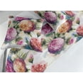 thumbnail image 2 of Vintage Floral Bed Runner Set, Watercolor Flowers Boho with Leaves on Hues Aquarelle Back Art, Decorative Bedding Scarf & 2 Pillow Shams for Hotels Homes, King, Pale Fuchsia Dark Peach, by Ambesonne, 2 of 3