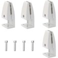 thumbnail image 1 of 4 Pack Desk Divider Clips, Aluminum Alloy Sneeze Guard Clips, Classroom Privacy Panel Clips (5-20mm), 1 of 5