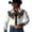 White@GC@, variant on CONZONE Mens Western Cowboy Shirts Long Sleeve Buttons Down Shirts for Men Trendy Embroidered Lapel Soft Lightweight Tops
