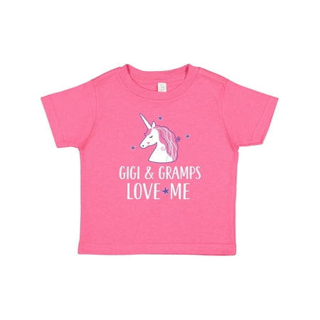 

Inktastic Gigi and Gramps Love Me Unicorn Gift Baby Girl T-Shirt