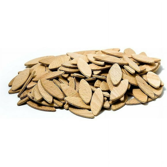 Joining slats size 20, pack of 100 pieces, , Flat dowels made of high quality beech wood for joiners and DIY projects, type 20(56 x 24 x 4 mm)