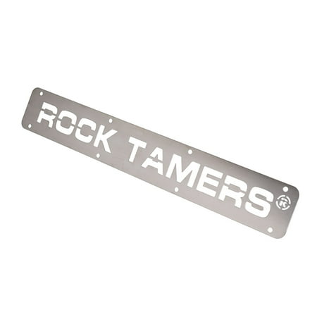 Rock Tamer Mud Flap Trim Plate - Single RT028 (Rock Tamer Mud Flaps Best Price)