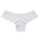 thumbnail image 3 of Gibobby Braguitas Slim Fit Calzoncillos de tanga de encaje vacío de encaje de color sólido sexy para mujer(Blanco， L), 3 of 4