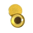 thumbnail image 4 of Gold Metallic Glass Eyes, 4 of 7