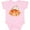 AD-Pink, variant on Cute Hermit Crab on Beach Boys or Girls Baby Bodysuit