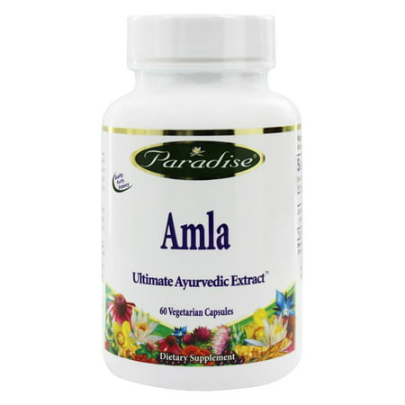 Paradise Herbs - Organic Amla Food Nutrient Vitamin C - 60 Vegetarian