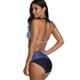 thumbnail image 3 of Traje de baño atractivo de la playa del verano del bikini Traje de baño dividido de las mujeres Traje de baño cómodo respirable, 3 of 5