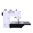 thumbnail image 4 of Sewing Machine Portable Handy Mini Replaceable Presser Foot 40 Stitches Overlock Knitting Start Button Electrec With Pedal Table ,Smooth Thread Sewing, 4 of 5