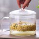 thumbnail image 4 of Wosthever Olla de vidrio práctica y práctica de 1500ml para una experiencia de cocina más saludable, olla de fideos instantáneos Cocina y Comedor Doble asa 1500ml, 4 of 6