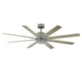 thumbnail image 4 of Renegade 66" Graphite/Weathered Wood Dimmable LED Smart Ceiling Fan with Remote Control, 4 of 11