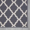 thumbnail image 4 of Ottomanson Glamour Collection Non-Slip Rubberback Moroccan Trellis Design Indoor Area Runner Rug, 4 of 8