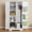 White, variant on NORTHSKY 55" Wooden Storage Cabinet, Broom Closet & Vacuum Cleaner Storage, Garage Cabinet for Garage, Home - White