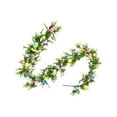 thumbnail image 3 of 6FT Easter Garland Artificial Spring Vine with Easter Eggs Flowers Berries for Rustic Fireplace Mantle Arch Home Indoor Outdoor Table Tree Door Wall Window Decoration, 3 of 10