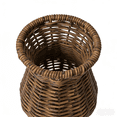 thumbnail image 2 of IEPOFG Fashion Woven Faux Rattan Indoor Vase, 5.7", 2 of 5