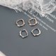 thumbnail image 2 of Pendientes retorcidos coreanos de Plata de Ley 925, gran oferta, temperamento Simple, exquisito, joyería Sexy, regalo C gubьга, 2 of 2