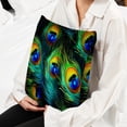 thumbnail image 6 of Peacock Feathers Decorative Pillows Covers with Unique Patterns for Bed, Home Decor - Set of 2 Pillow Inserts - Available in 16x16, 18x18, 20x20 Inches for Various Occasions, 6 of 6