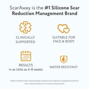 ScarAway Kids Silicone Scar Gel, 100% Medical-Grade, Clear, 6g