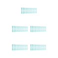 thumbnail image 2 of ZheElen Fake Nail Set French Style Scratch Resistant Press-on Fingernails Full Cover Removable for Trimble Adjustable Manicure Stickers Type 7 5Set, 2 of 6