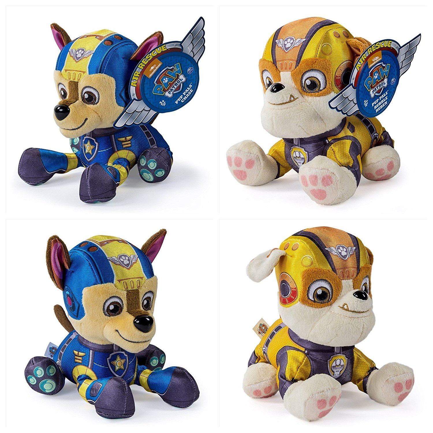 paw patrol soft toys set