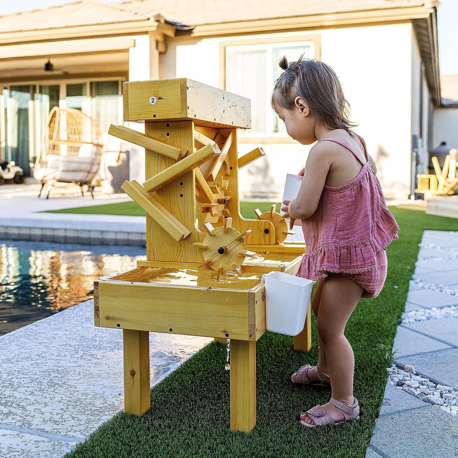 Avenlur Water Table and Sand Table for Outdoor and Indoor Use