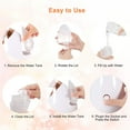 thumbnail image 5 of Weipeensee Facial Steamer Face Steamer for Home Facial Warm Mist Humidifier Atomizer for Face Sauna Spa Sinuses Moisturizing White (A), 5 of 7