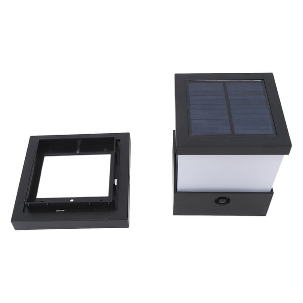 Luz de tapa de poste solar para exteriores instalación rápida de bricolaje Lámpara solar para exteriores Luz de poste a prueba de intemperie para patio ANGGREK Otros