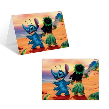 Stitch Cards and Envelopes Greeting Cards with Envelopes Blank Note Cards and Envelopes Cartoon Designs for All Occasions Blank Greeting Cards, Note Cards