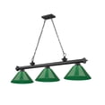 thumbnail image 7 of 2306-3RB-PGR-Z-Lite-Cordon - 3 Light Billiard In Traditional and Classical Style-14.5 Inches Tall and 14 Inches Wide, 7 of 7
