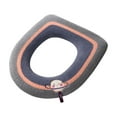 thumbnail image 2 of Hiroekza Toilet Seat Covers,Thickened Toilet Cover Four Seasons Universal Household Gasket Winter Toilet Cover Washable Toilet Mat Toilet Cover Clearance, 2 of 6