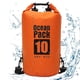 thumbnail image 2 of Bolsa seca impermeable flotante de 10 l, saco seco con tapa enrollable que mantiene el equipo seco para kayak, rafting, paseos en bote, natación, camping, senderismo, pesca, playa, 2 of 5