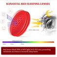 thumbnail image 2 of KANASTAL Blue Light Glasses Men Women Sleeping Glasses Rest Anti Glare UV400 Red Lens, 2 of 7