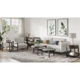 thumbnail image 4 of Bowery Hill Shaped Nesting Cocktail Table Set in Coffee Bean, 4 of 11