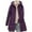 Purple-women parka jacket, variant on Dazajoo Packable Puffer Jacket Women with Hood Lightweight Windproof Down Jackets Casual Long Sleeve Coats,Army Green,S