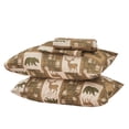 thumbnail image 3 of Great Bay Home Rustic Inspired Microfiber Sheet Set (Twin, Stonehurst), 3 of 9