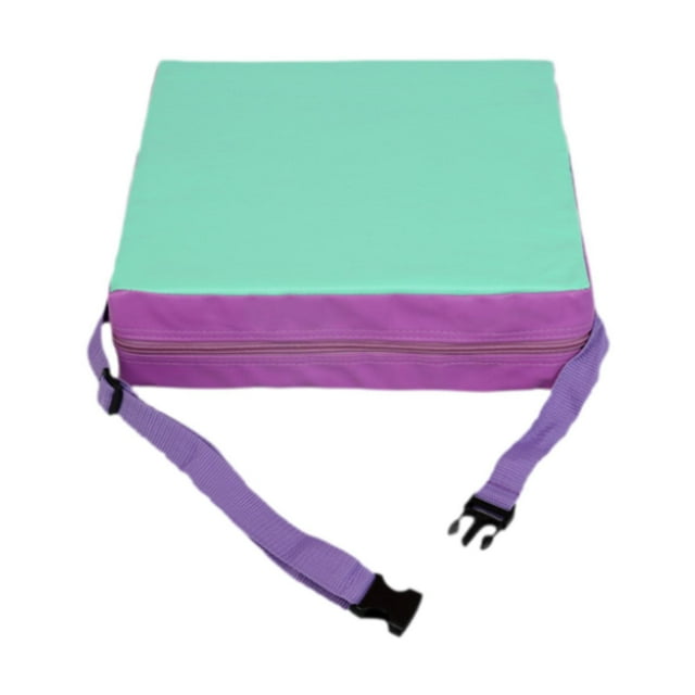 DOLITY Toddler Booster Seat Comfortable Anti Slip Booster Mat Height 8 cm Chair Mat Green